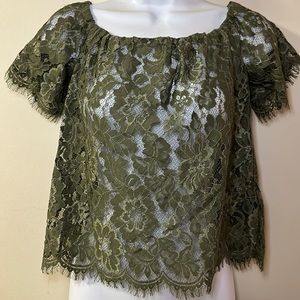 Bebe, Xsmall, color olive.